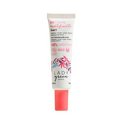 Lady Green - BB crema matificante 5 en 1 Bio 30 ml para pieles mixtas a grasas, Lady Green