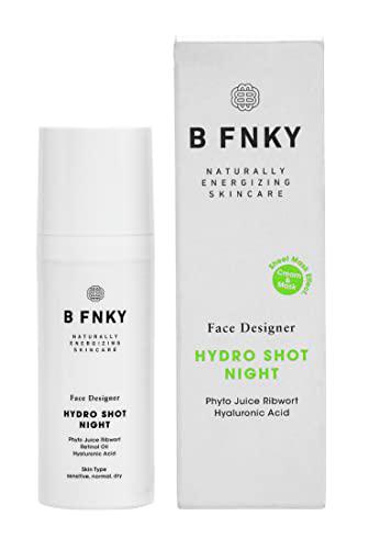 B fnky naturally energizing skincare Hydro Shot Night