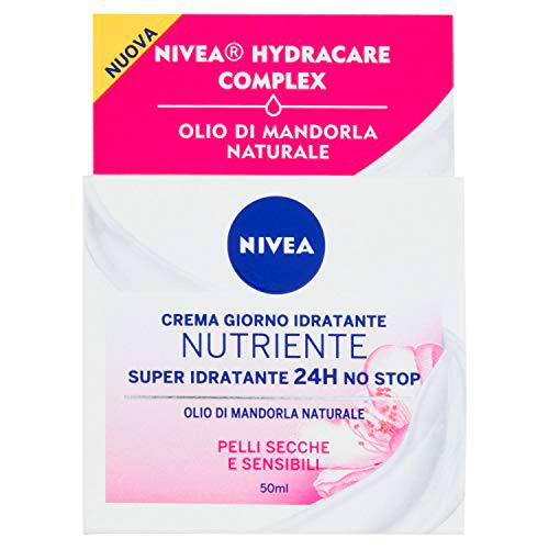 Nivea - Crema hidratante intensiva, para pieles secas y sensibles - 50 ml