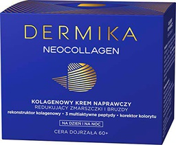 Dermika Crema de reparación de neocolágeno para reducción de arrugas y surcos 60+