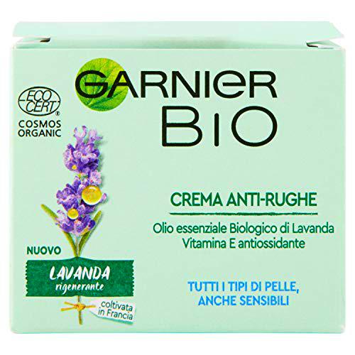 Garnier Bio Crema facial antiarrugas Lavanda Regenerante