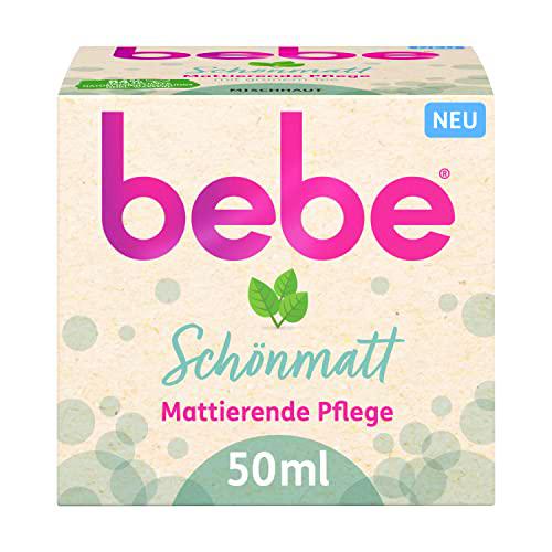 Bebe - Crema facial suave con té verde para piel mixta 50 ml