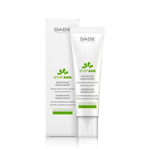 Babe Laboratorios Stop Akn Crema Hidratante Matificante para Piel Grasa, 50 ml