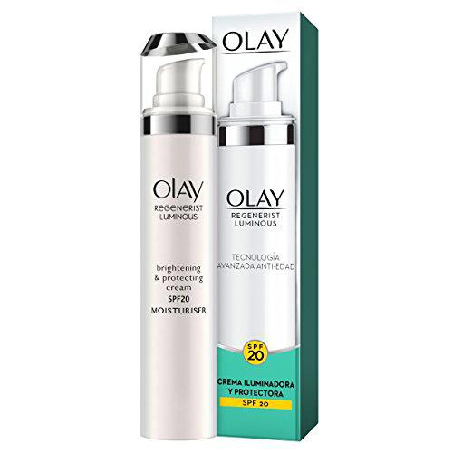 OLAY Regenerist luminous crema facial antiedad con spf 20 dosificador 50 ml