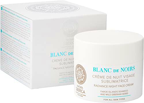 Natura Siberica Crema Facial de Noche Radíance, Blanc des Noirs