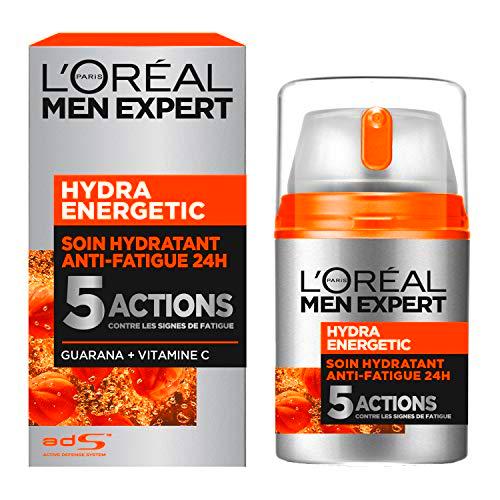 L'Oréal Men Expert Hydra Energetic Soin Hydratant Anti-Fatigue Visage Homme 50 ml