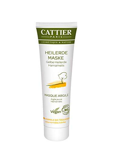 Cattier Yellow Healing Earth Facial Mask for Dry Skin