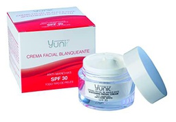 Yunic 164000 Crema Facial Antimanchas SPF30, 50 Ml