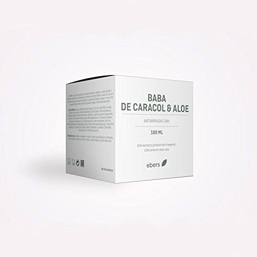 Ebers Crema Baba de Caracol y Aloe 24H FPS 15-100 ml