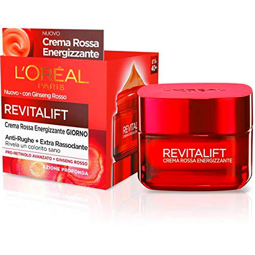 L'OREAL CREMA REVITALIFT ROSSA GIORNO ENERGIZZANTE