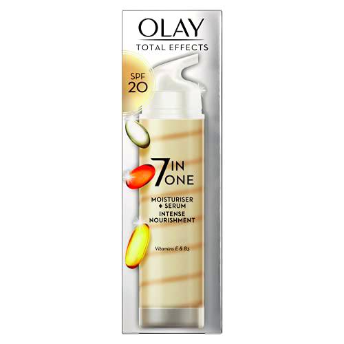 Olay Total Effects, sérum y líquido diurno facial (piel seca)