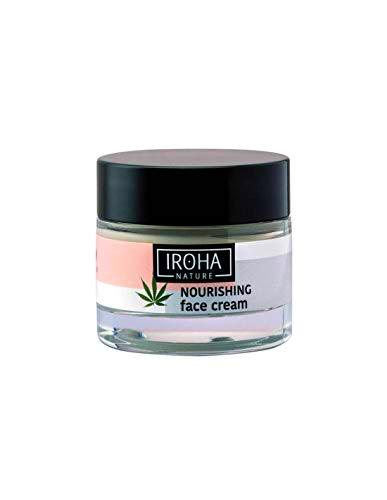 Iroha Nature - Crema Facial de Tratamiento Diario Nutritiva &amp; Protectora con Aceite de Semilla de Cannabis