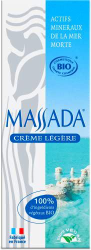 Massada - Crema Hidratante Cara - Cosmética Orgánica y Ecológica a Base de Sal del Mar Muerto y Agua de Rosa