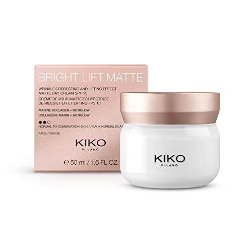 KIKO Milano Bright Lift Matte | Crema De Día Efecto Lifting Matificante Con Colágeno Marino