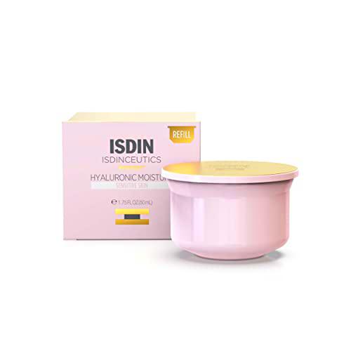 ISDIN Isdinceutics Hyaluronic Moisture Sensitive Crema Facial Hidratante Ligera Con Ácido Hialurónico Para Piel Sensible Con un 80% de Ingredientes de Origen Natural