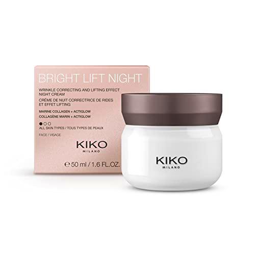 KIKO Milano Bright Lift Night | Crema De Noche Efecto Lifting Y Restauradora Con Colágeno Marino