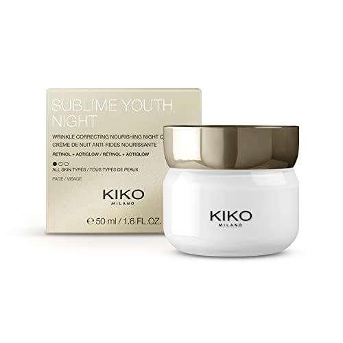 KIKO Milano Sublime Youth Night | Crema De Noche Antiarrugas Y Nutritiva Con Retinol