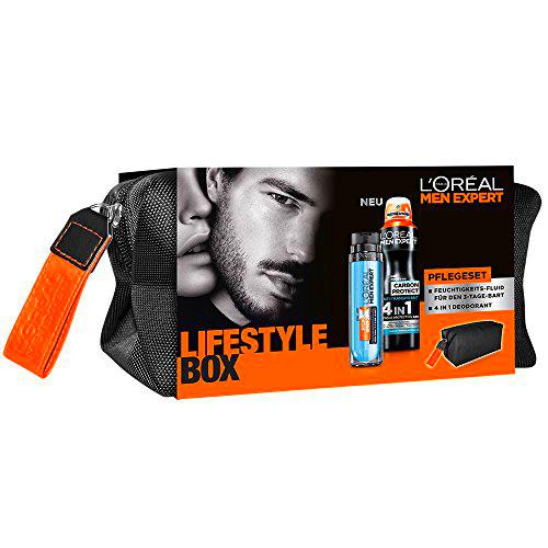 L 'Oréal Men expert Juego Incluye Hydra Energy Xtreme Humedad Fluid Barba de 3 días