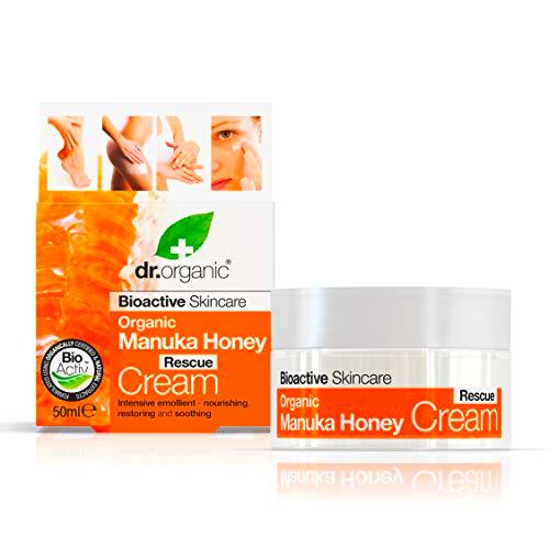 Dr. Organic Organic Manuka Honey Rescue Cream. Cuidado Restaurador Intensivo Para La Cara Y El Cuerpo 200 g