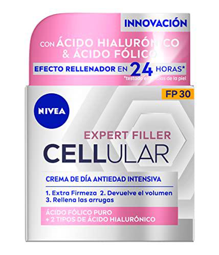 NIVEA Hyaluron Cellular Expert Filler Crema de Día FP30 (1 x 50 ml)