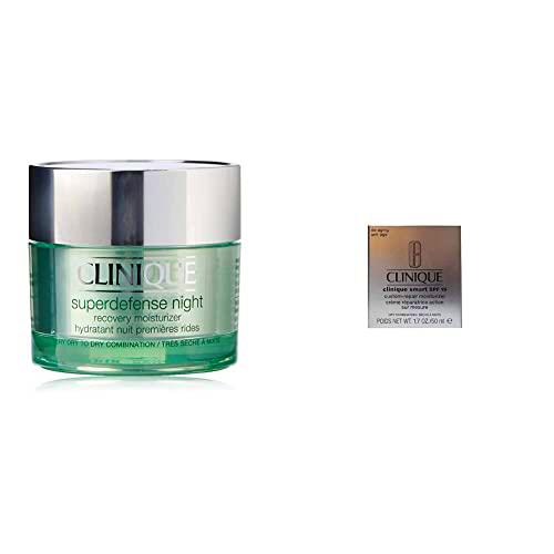 Clinique Superdefense Night Recovery Moisturizer I/Ii 50 Ml 1 Unidad 350 g &amp; Clinique Smart Spf15