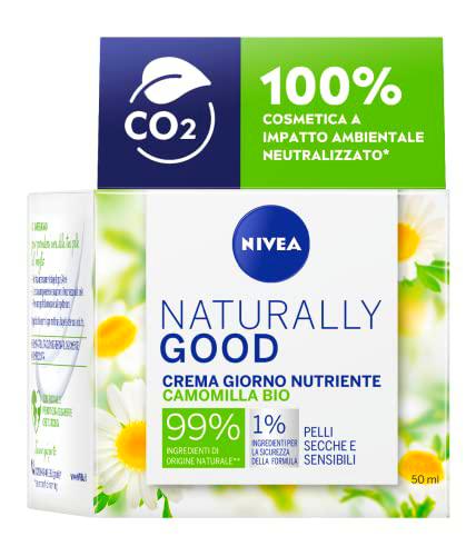 NIVEAB - Naturally Good - Crema Giorno Idratante Camomilla 50 Ml