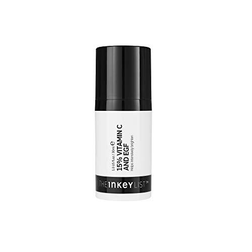 The INKEY List 15% Vitamin C y EGF Cara Suero 30 ml