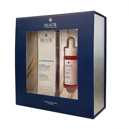 Rilastil Pack Facial Serum Luminosidad Intense C (30 ml) y Gel-Crema Facial Hydrotenseur (40 ml) Hidrata