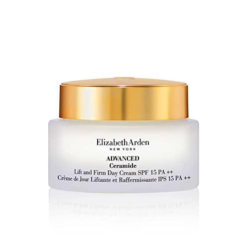 Elizabeth Arden Tratamiento hidrante antiedad diario : Advanced Ceramide Lift and Firm Day Cream SPF 15 + Hyaluronic Acid Ceramide Capsulas 30 + Advanced Ceramide 30 Capsulas