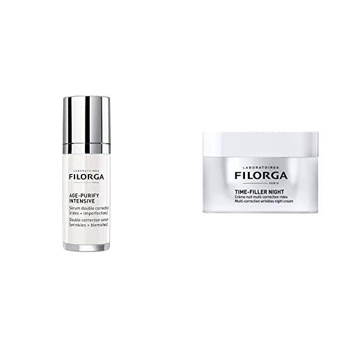 Age-Purify Intensive Serum 30 Ml &amp; Time-Filler Noche Crema de Antiedad, 50 ml