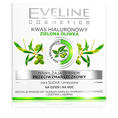 Eveline green olive anti wrinkle day and night cream 50ml