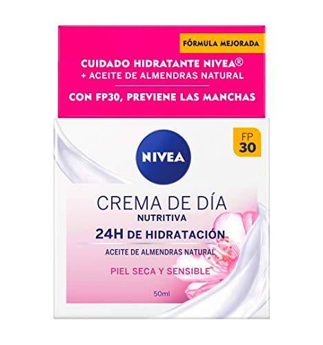 NIVEA Crema de Día Nutritiva Piel Seca y Sensible SPF30 50 ml