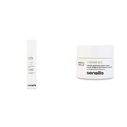 Sensilis Upgrade - Fluido Facial Mate y Reafirmante para Piel Sensible