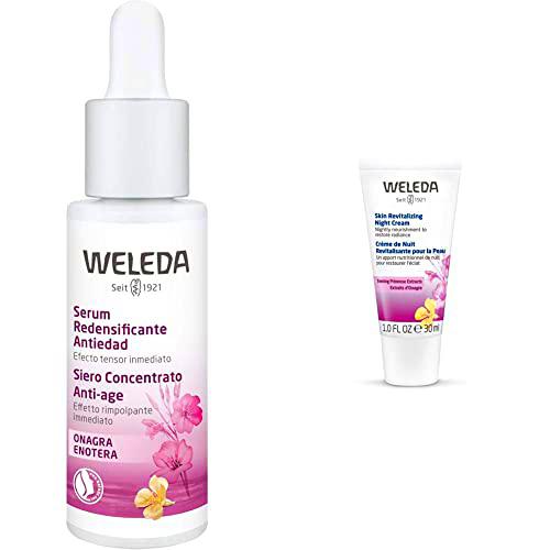 WELEDA Serum Concentrado Redensificante de Onagra (1x 30 ml) &amp; Crema de Noche Redensificante de Onagra (1x 30 ml)