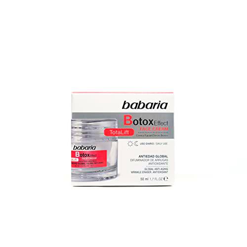 Babaria - Crema Facial Botox Effect Total Lift, Crema Facial Anti Arrugas