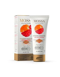 MOSSA Energy Boost Máscara multiusos y crema de noche, 60 ml