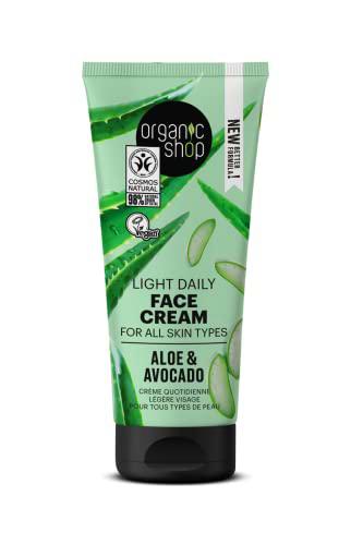 Crema facial ligera aloe y aguacate 50 ml de crema