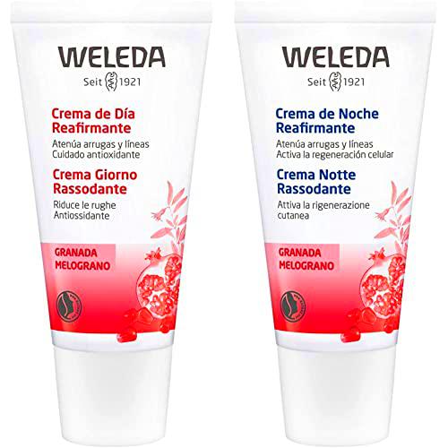 WELEDA Crema de Día Reafirmante de Granada (1x 30 ml) &amp; Crema de Noche Reafirmante de Granada (1x 30 ml)