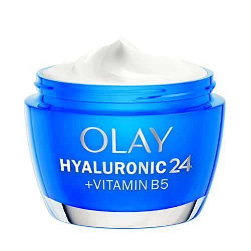 Olay Hyaluronic 24 + Vitamina B5, Gel Crema De Día Hidratante Con Ácido Hialurónico