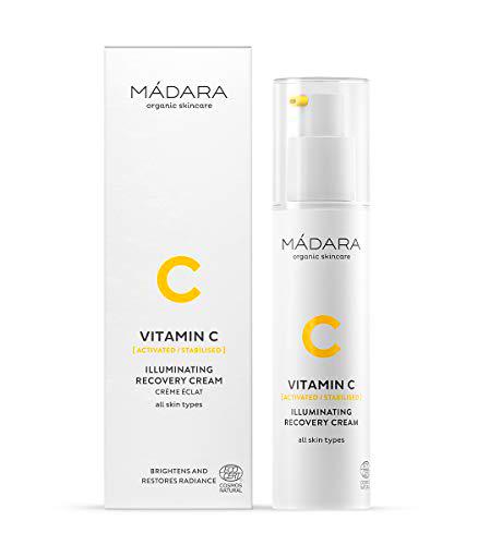 MÁDARA Cosméticos Orgánicos | Crema Recuperadora Iluminadora con Vitamina C