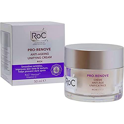 ROC Pro Renove - Crema Anti Edad, Unificante, Textura Rica, 50 ml