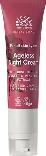 Urtekram Soft Wild Rose Ageless - Crema de noche antiedad