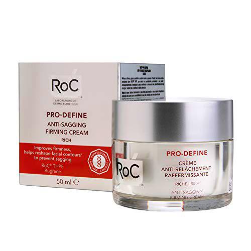 ROC Pro Define - Crema Anti Flacidez, Reafirmante, Textura Rica, 50 ml