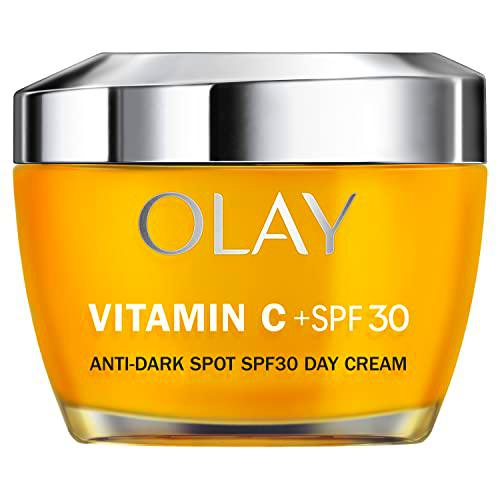 Olay Vitamin C Crema De Día Hidratante Con SPF 30, Con Vitamina C Y Niacinamida