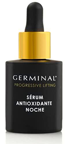 GERMINAL ULTRA ANTIOXIDANT [4] LIFT NIGHT SERUM | Potente Sérum Ultra Antioxidante de Noche Con Efecto Lifting Progresivo|con 4 Antioxidantes Que Previenen El Envejecimiento Prematuro de la Piel|30 ml