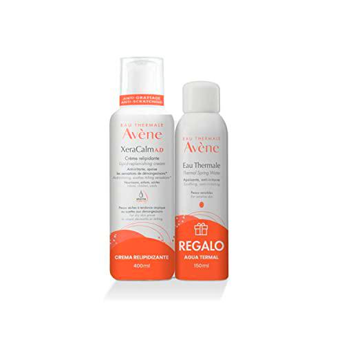 AVENE Xeracalm A.D Crema Relipidizante 400ml + Agua Termal 150ml