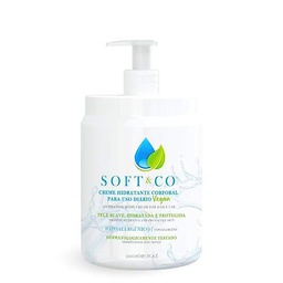 SOFT&amp;CO CREME HIDRATANTE 1LT