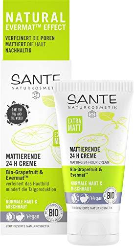 Sante Natural cosmético mattierende 24 h Crema, 50 g