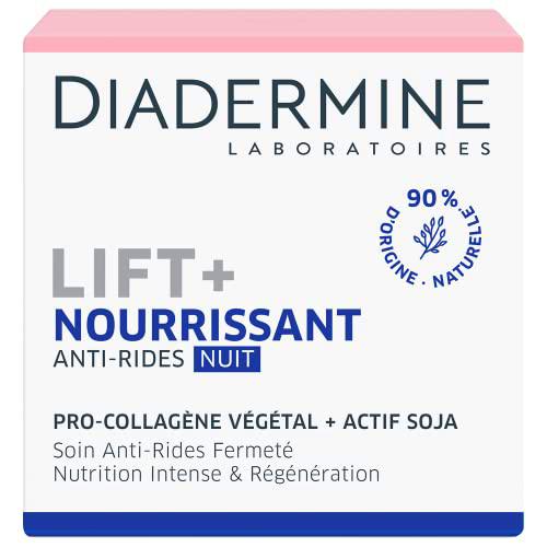 Diadermine Lift+ Nourrissant Soin de Nuit Anti-Rides Ultra Fermeté 50 ml