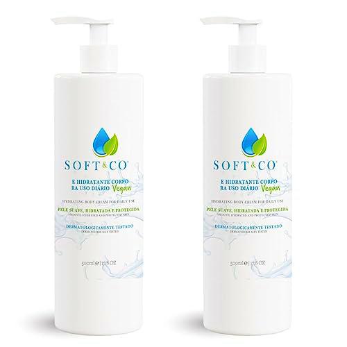 SOFT&amp;CO CREMA HIDRATANTE 500ML - PACK 2 PCS